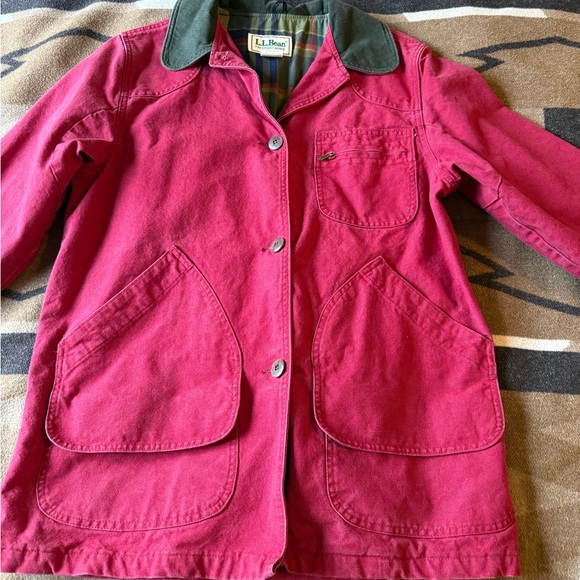 L.L. Bean Lined Barn Coat - Women’s Large - Picture 2 of 7